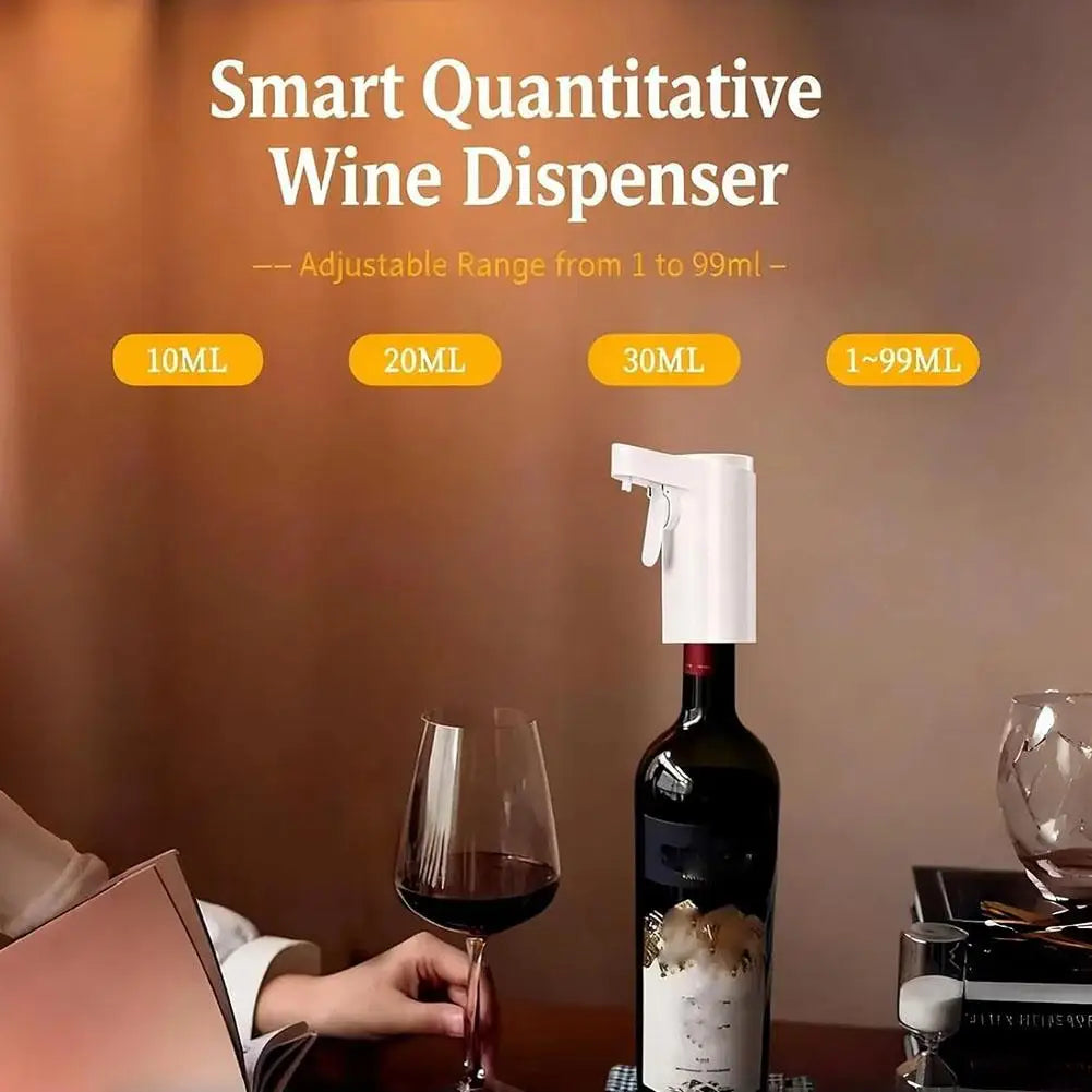 USB Rechargeable Automatic Wine Dispenser – Touch Control