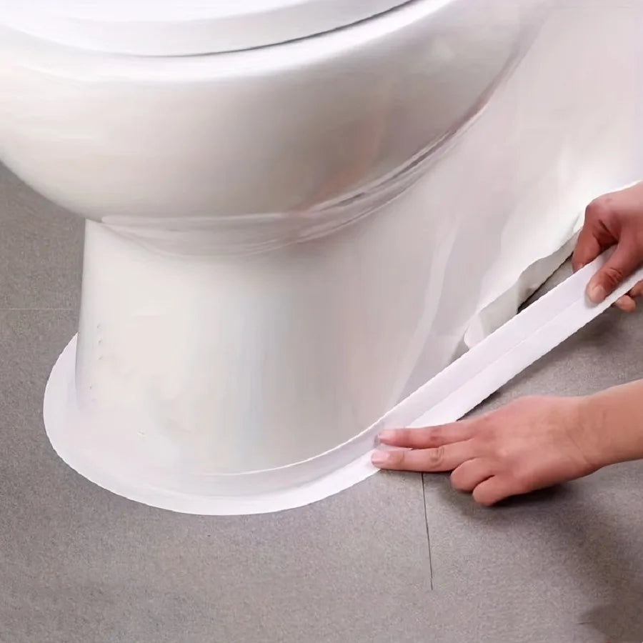 Waterproof Caulk Sealing Tape – Self-Adhesive PVC Strip for Bathroom, Kitchen & Toilet