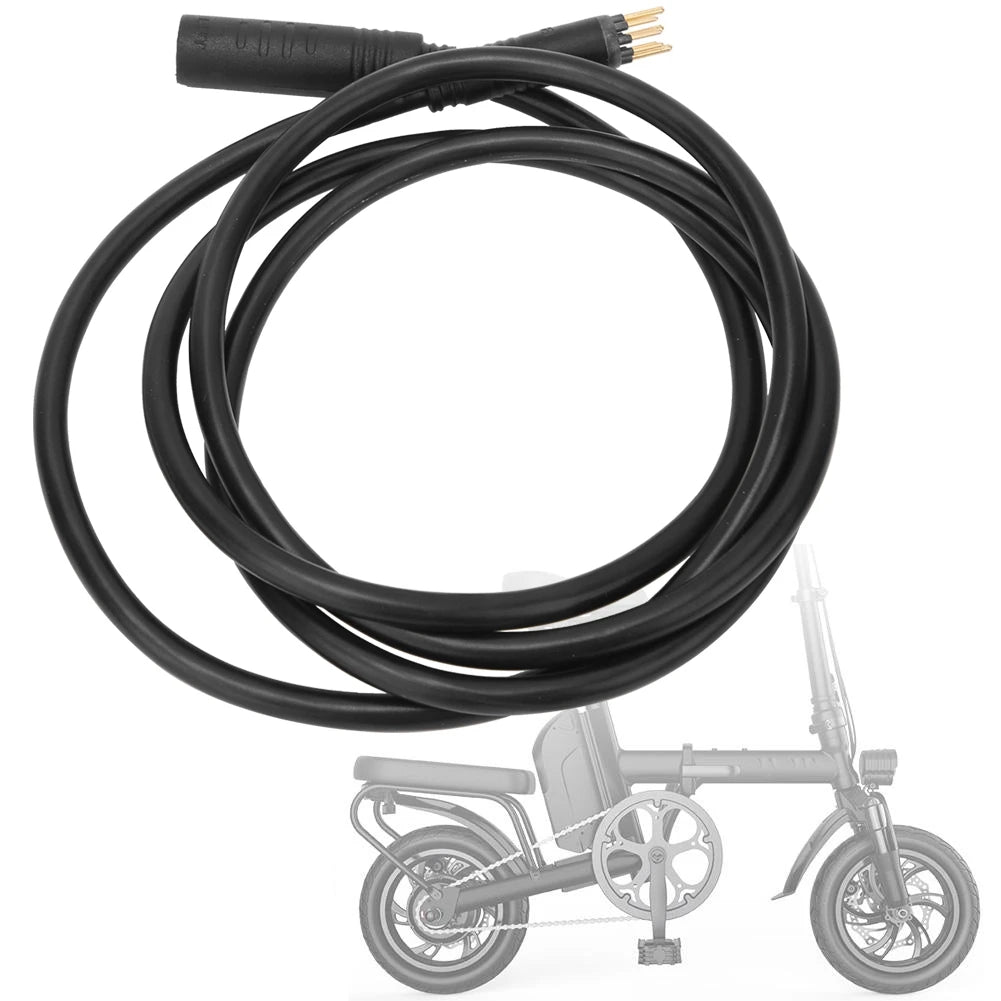 9-Pin E-Bike Motor Extension Cable – Waterproof | Female to Male | 600mm, 1300mm & 1600mm