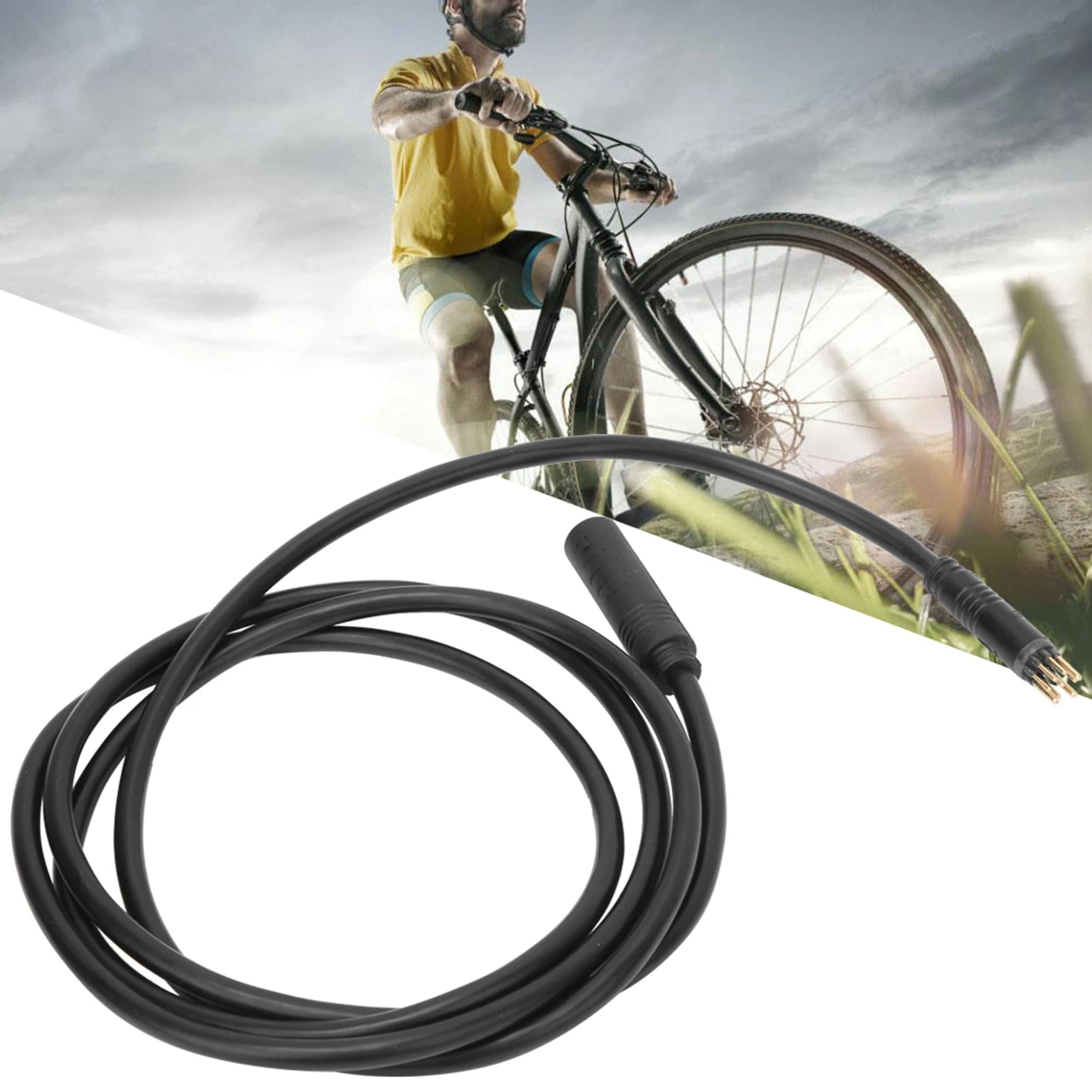 9-Pin E-Bike Motor Extension Cable – Waterproof | Female to Male | 600mm, 1300mm & 1600mm