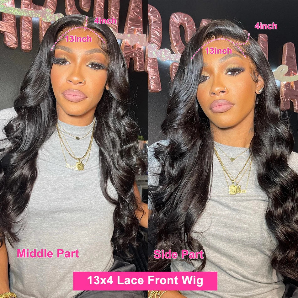 Silkwave Body Wave HD Lace Front Wig – 100% Brazilian Remy Hair | 13x4 & 13x6 | 150% & 180% Density | 18-40 Inch