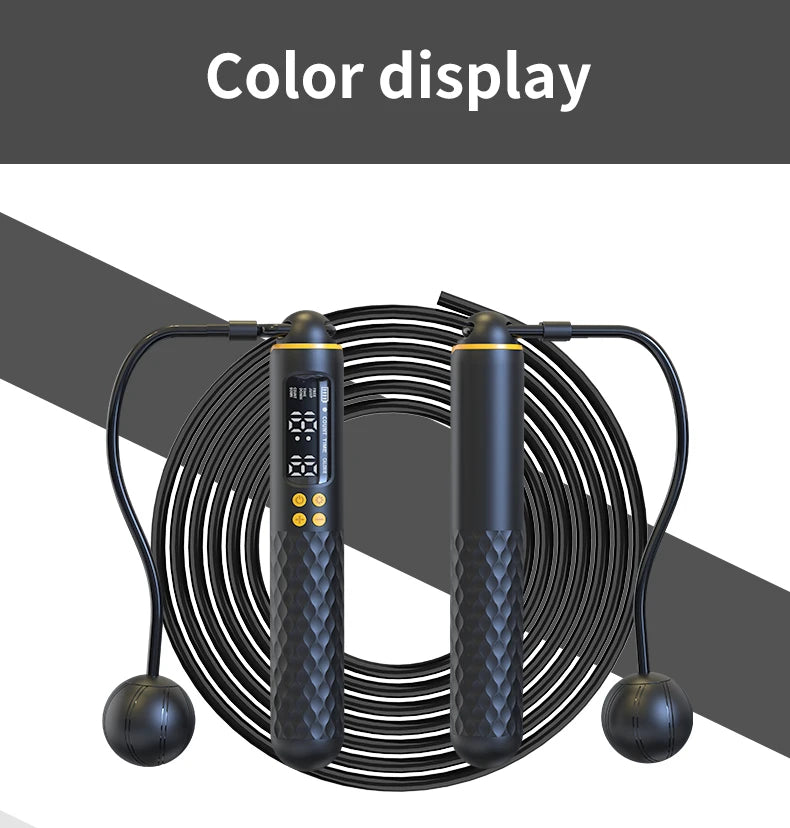 Rechargeable Digital Jump Rope with Calorie Counter