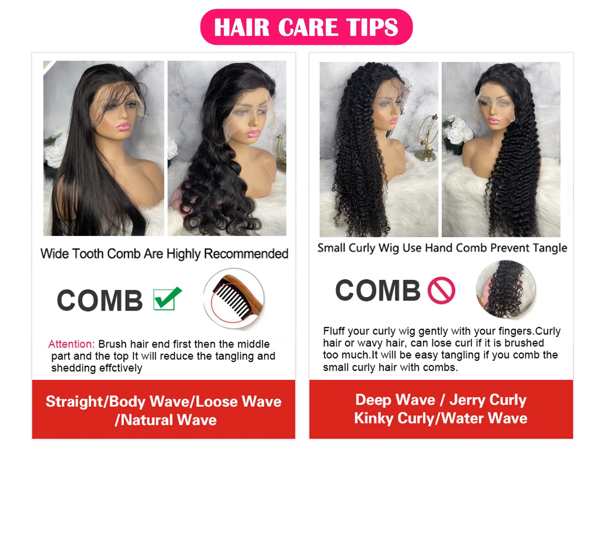 HD Lace Front Wig – Bone Straight Human Hair | 13x4, 13x6 & 360 | 180 & 200 Density | 20"–44"