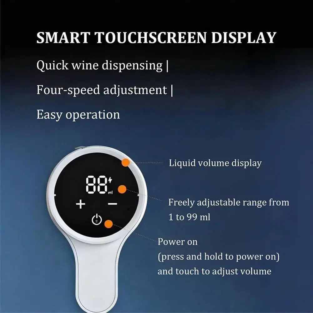 USB Rechargeable Automatic Wine Dispenser – Touch Control