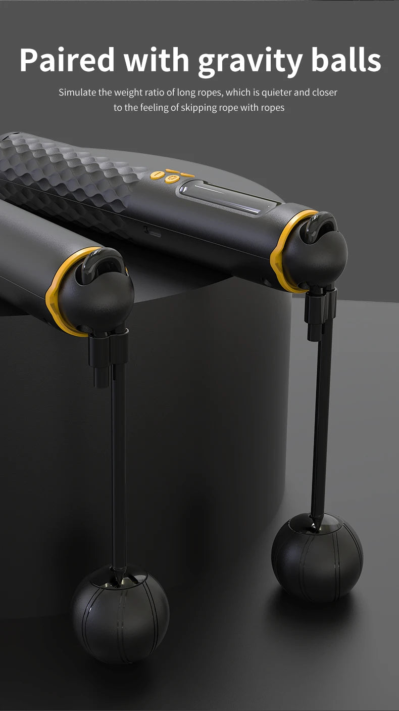 Rechargeable Digital Jump Rope with Calorie Counter