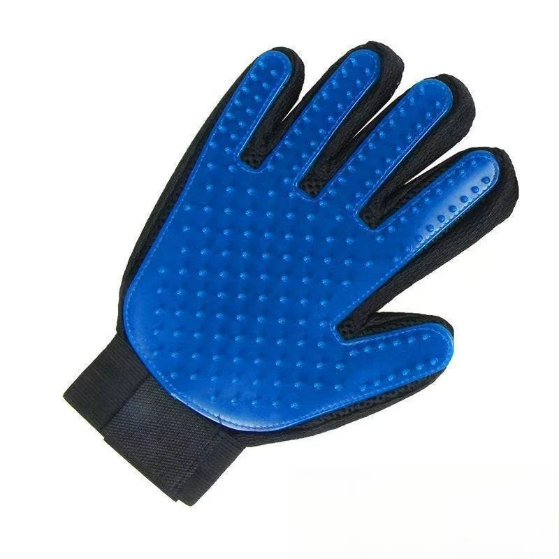 2-Sided Pet Grooming Glove – De-Shedding & Bathing Mitt