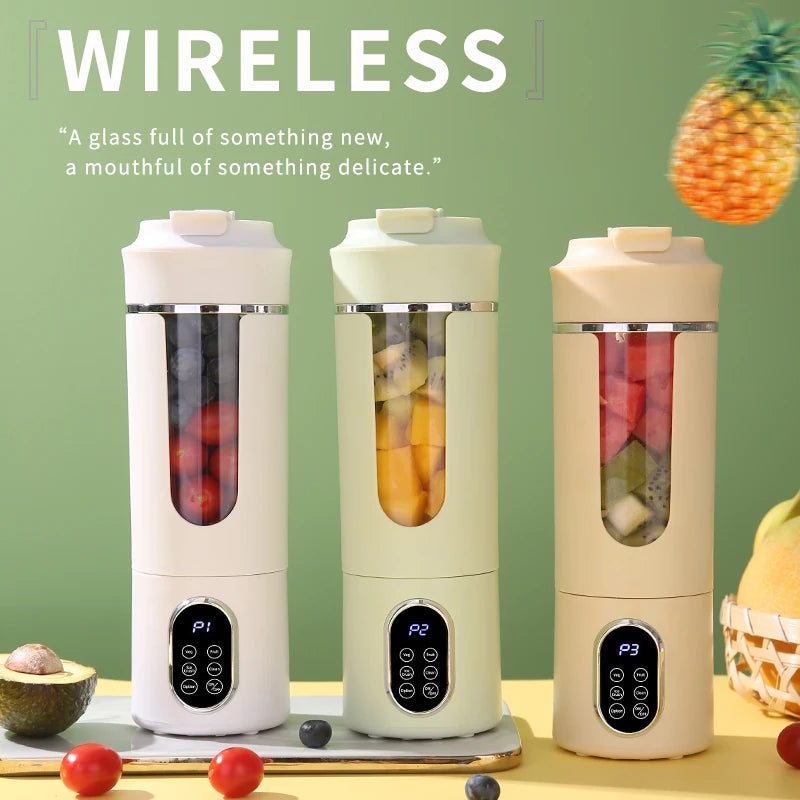 Portable USB Rechargeable Juicer Blender – Smoothies, Milkshakes & Fruit Juice