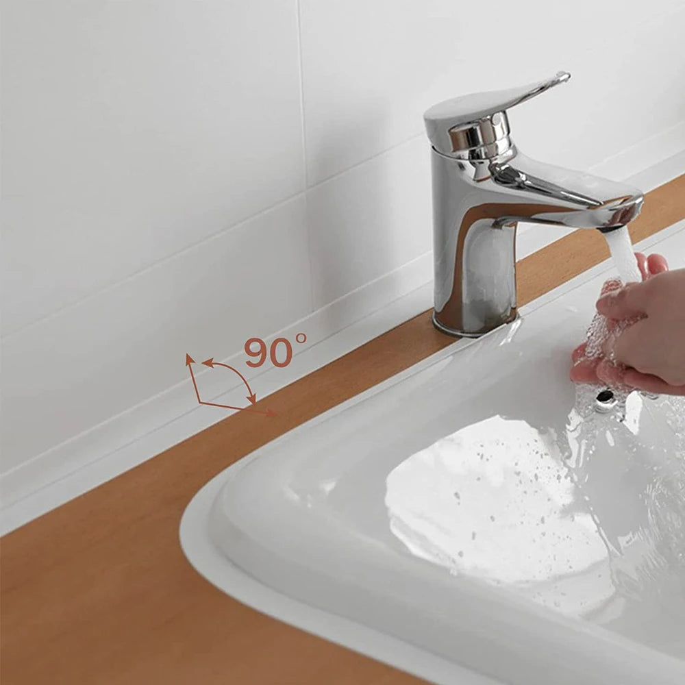 Waterproof Caulk Sealing Tape – Self-Adhesive PVC Strip for Bathroom, Kitchen & Toilet