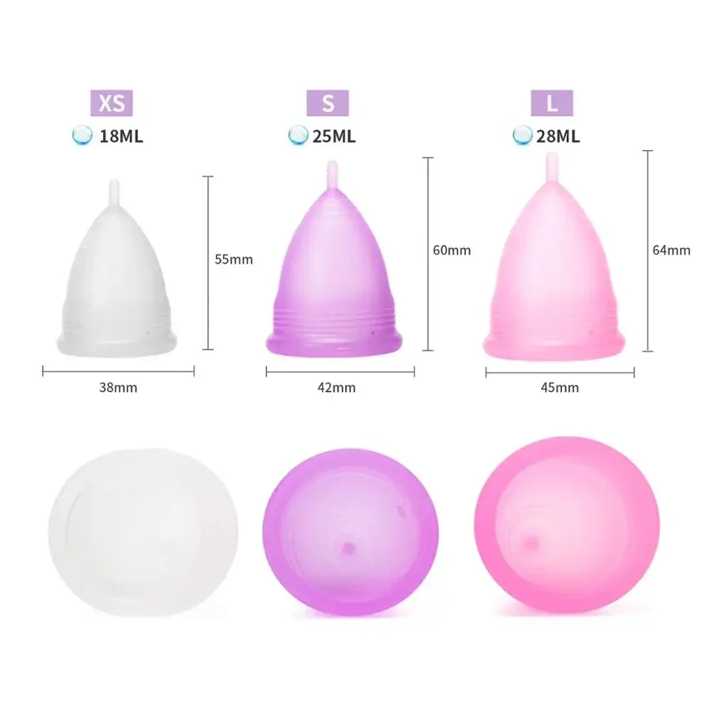 Reusable Silicone Menstrual Cup