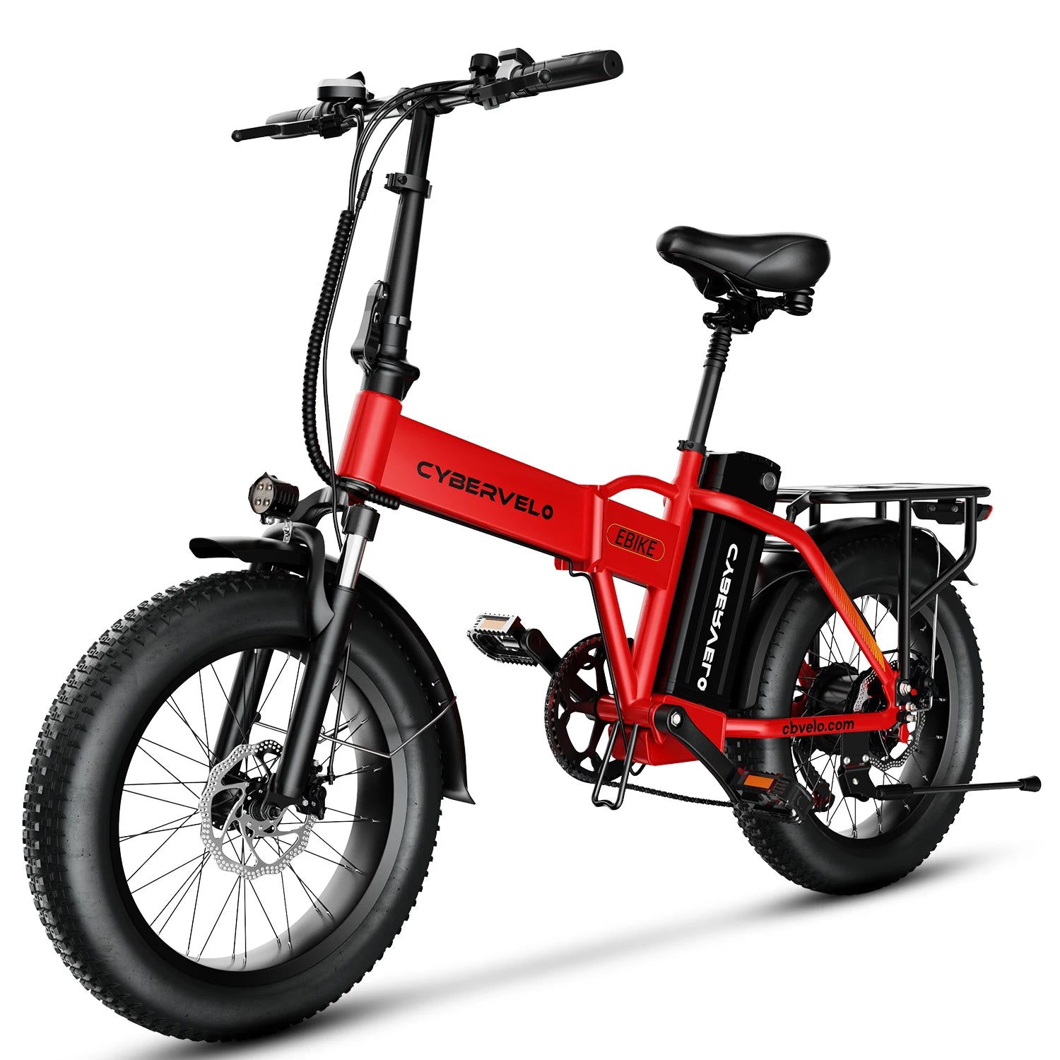 Cybervelo Foldable Fat Tire Electric Bike – 1000W