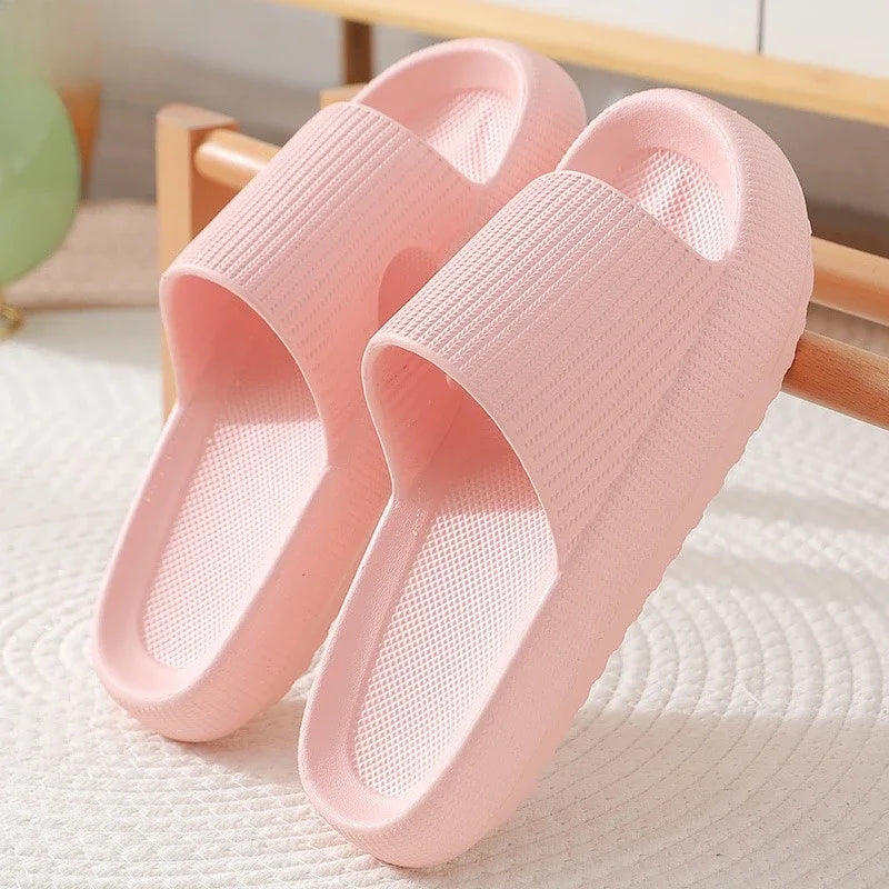 EVA Thick Sole Cloud Comfort Slippers – 4cm Cushioned Sole | Unisex | 11 Colors | Sizes 34–47