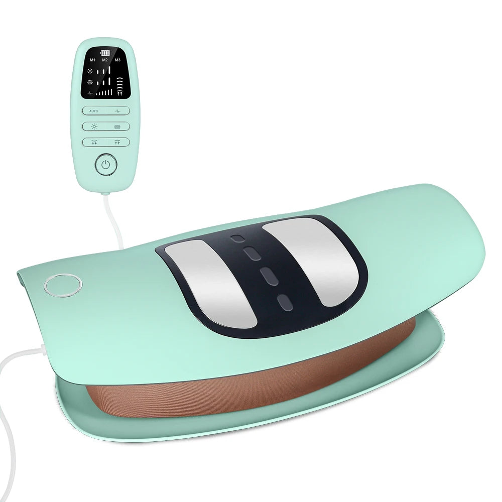 Electric Lumbar Vibration Massager – Adjustable Back Support