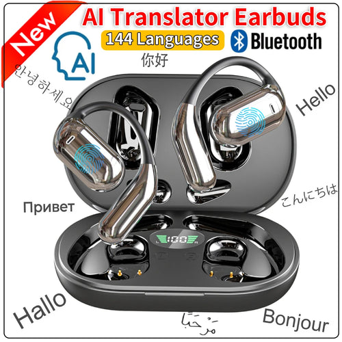 3-in-1 Real-Time Translation Earbuds