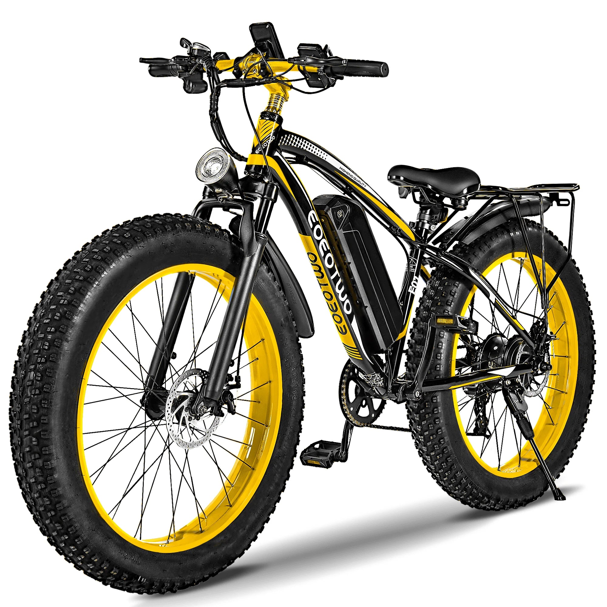 1500W Fat Tire Electric Mountain Bike – 48V 15Ah Battery