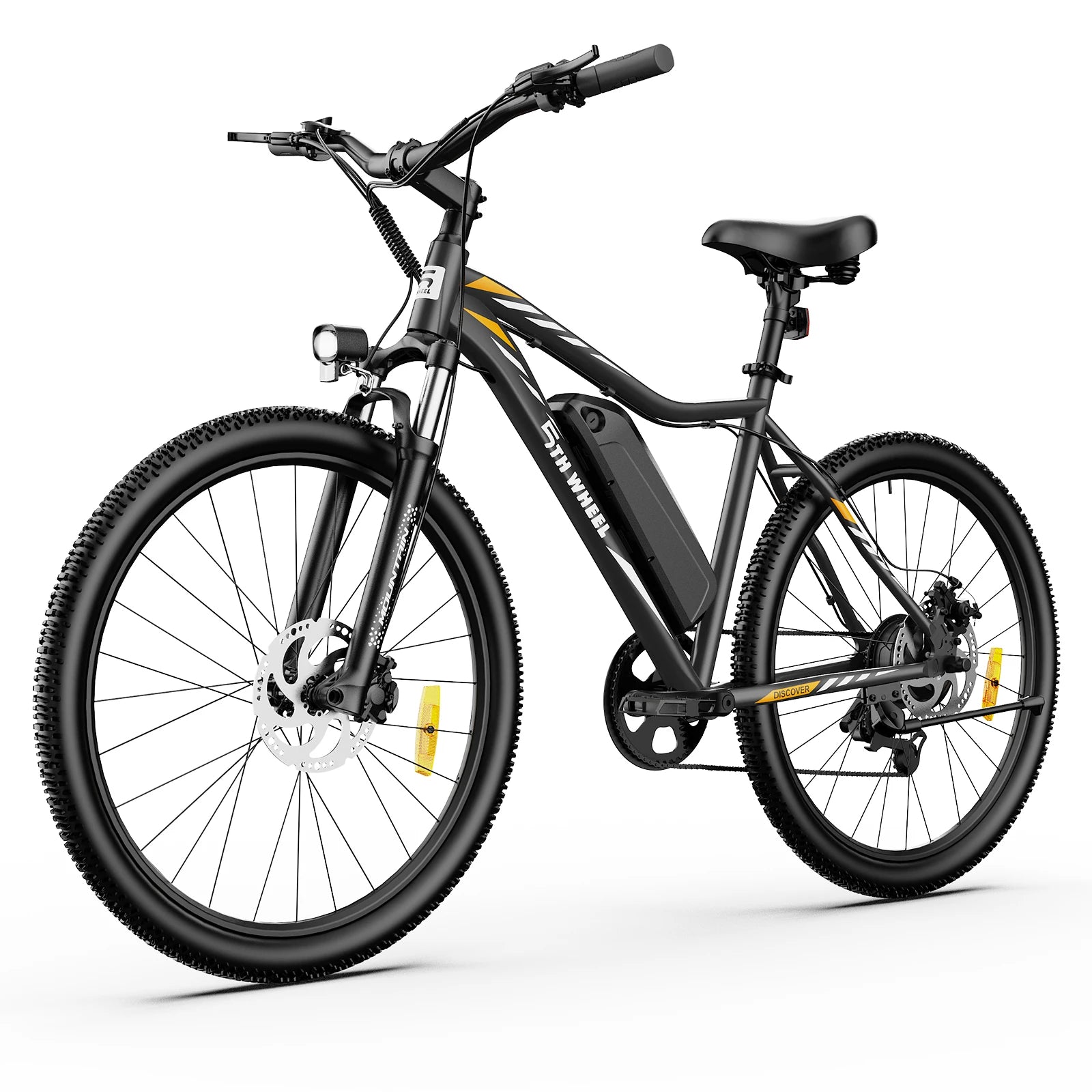 5TH WHEEL AB17 Electric Bike – 700W Peak Motor, Front Suspension