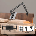Adjustable Long-Arm Tablet Holder for Bed & Desk – 4.7–13 Inch