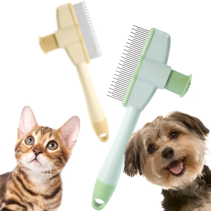 Pet Dematting Comb & Grooming Brush