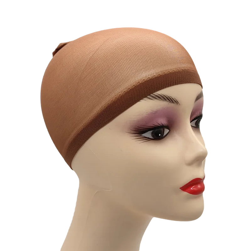 Stretch Mesh Dome Wig Cap – 2 Pack | Breathable Nylon | 6 Shades | Universal Fit