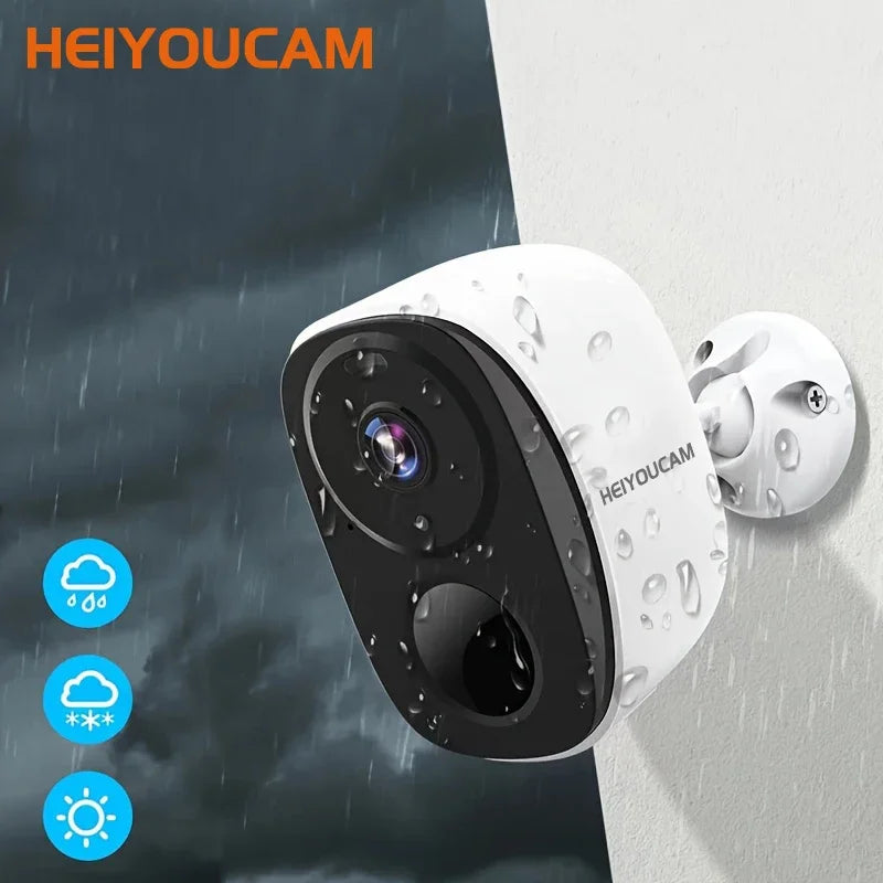 Niye BW4 2K Outdoor WiFi Security Camera | Battery & Solar Powered | Color Night Vision | Spotlight Siren | IP66 | 2-Way Audio