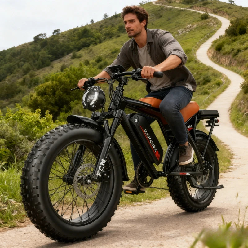 High-Power Electric Bike – Multiple Motor & Battery Options