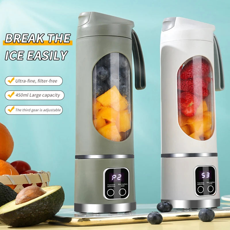 Portable Personal Blender Cup – Compact Personal Juicer for Smoothies & Shakes On-the-Go
