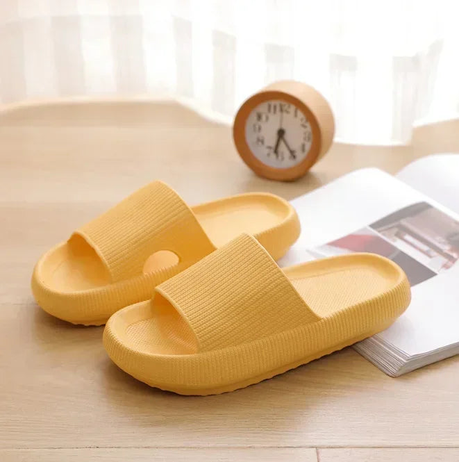 EVA Thick Sole Cloud Comfort Slippers – 4cm Cushioned Sole | Unisex | 11 Colors | Sizes 34–47