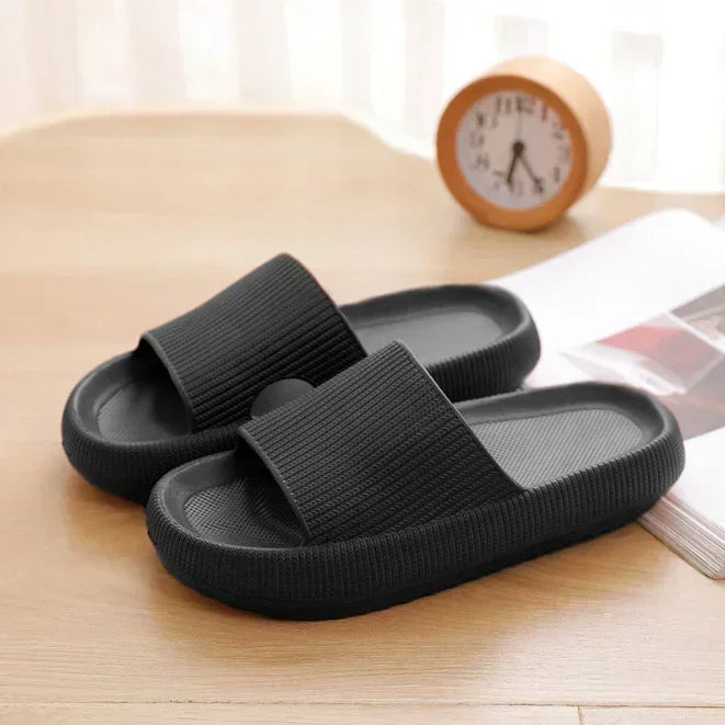 EVA Thick Sole Cloud Comfort Slippers – 4cm Cushioned Sole | Unisex | 11 Colors | Sizes 34–47