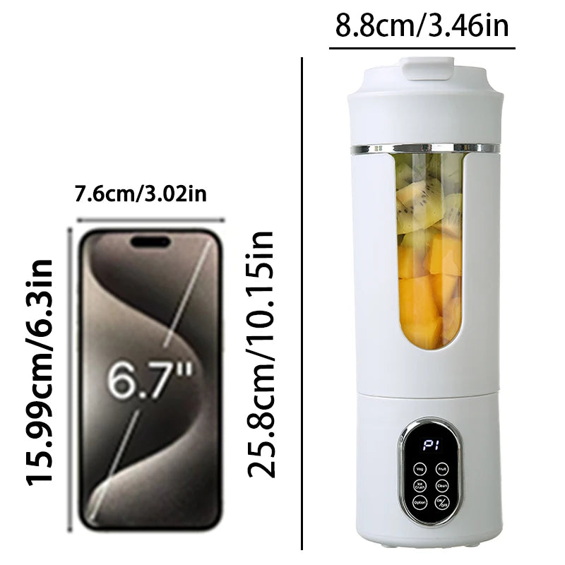 Portable USB Rechargeable Juicer Blender – Smoothies, Milkshakes & Fruit Juice