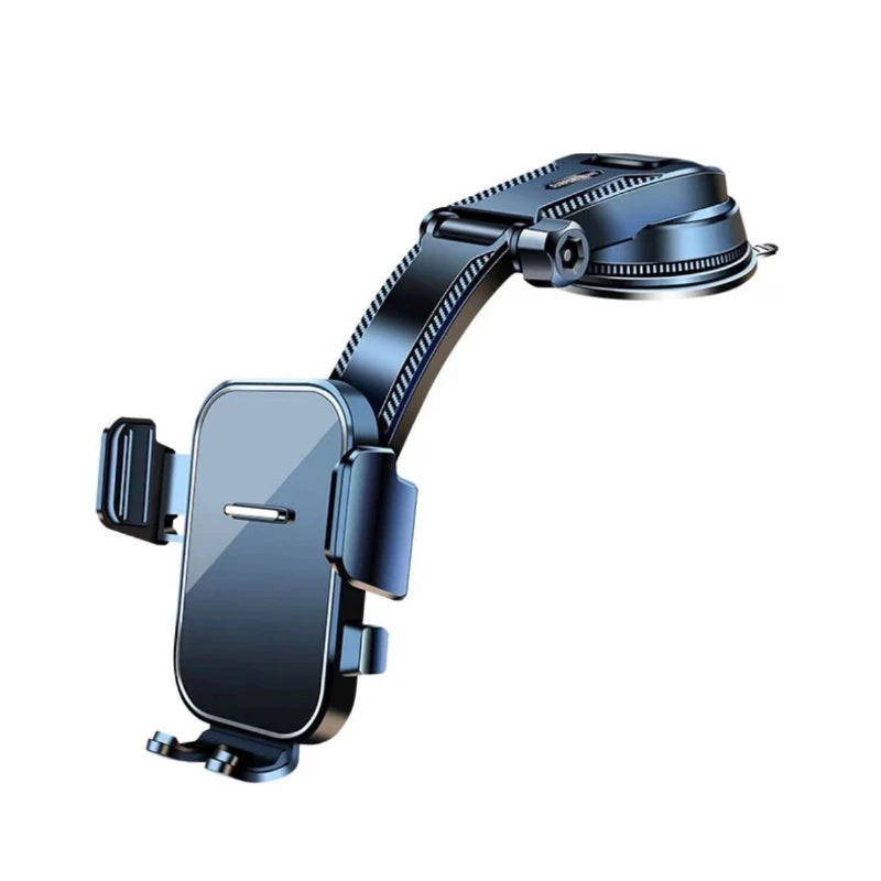 Adjustable Car Phone Mount – 360° Swivel Dashboard Cradle, Strong Suction, Anti-Shake Design
