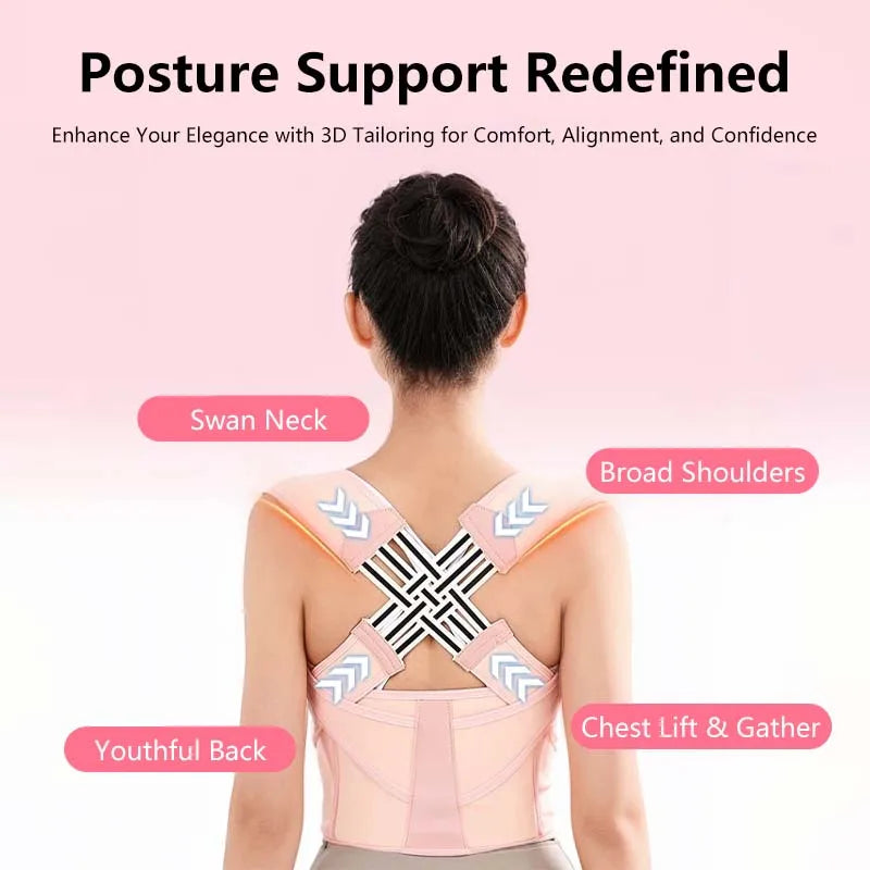 Adjustable Posture Support Belt – Unisex Back & Waist Brace