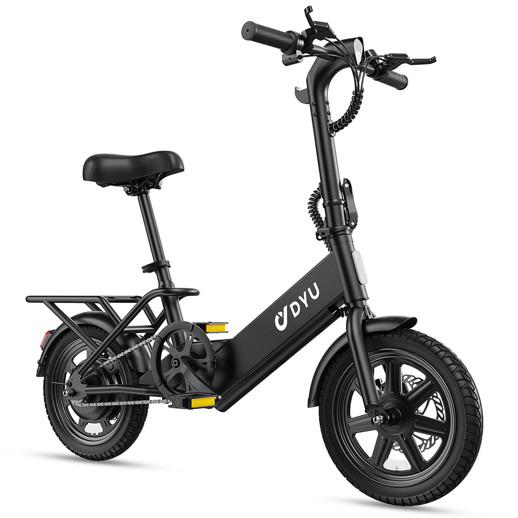 DYU C3 14-Inch Electric Bike – 500W Peak Motor, 36V 7.8Ah Battery
