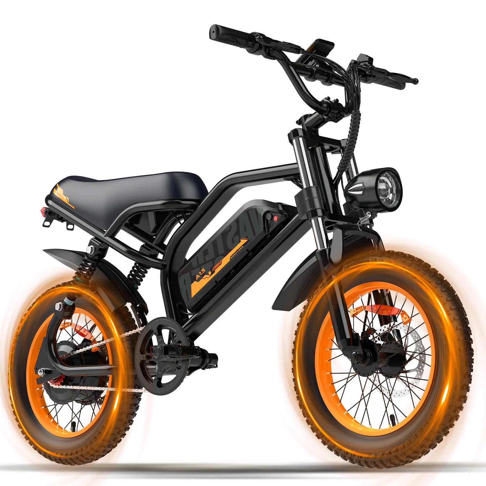 VDL 16-Inch Fat Tire Electric Bike – 800W Peak Motor