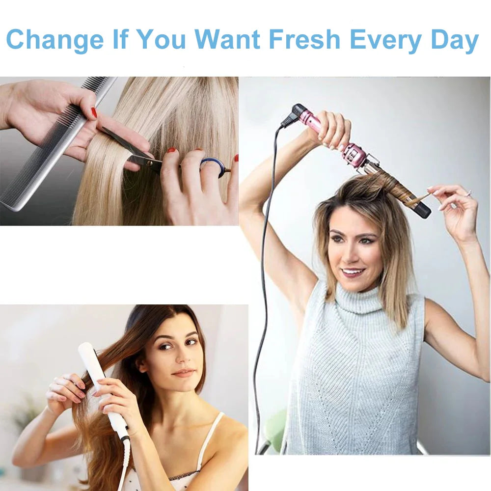 Brazilian Remy Kinky Straight Clip-In Hair Extensions – 100% Human Hair | Natural Color | 120g & 240g | 14"-26"