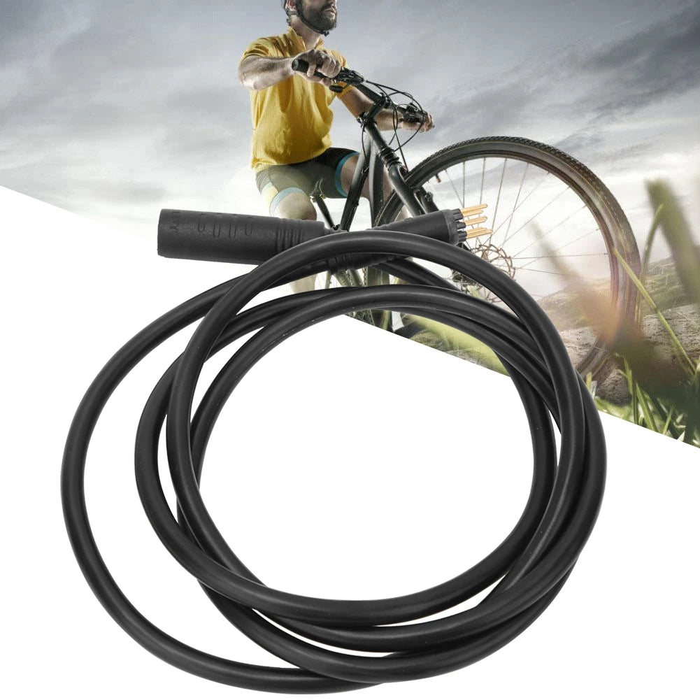 9-Pin E-Bike Motor Extension Cable – Waterproof | Female to Male | 600mm, 1300mm & 1600mm