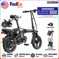 14-Inch Folding Electric Bike – 500W, 48V 10Ah