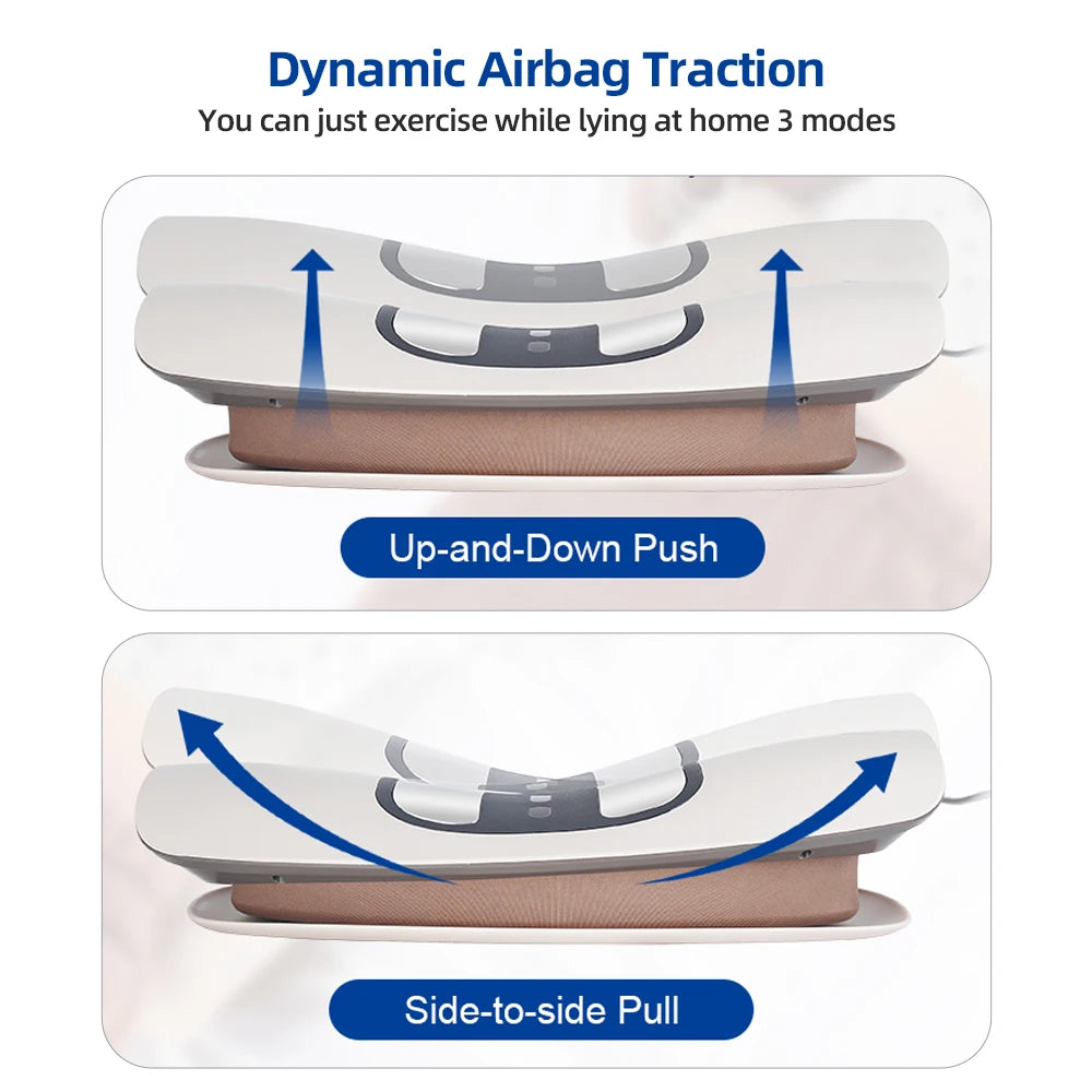 Electric Lumbar Vibration Massager – Adjustable Back Support