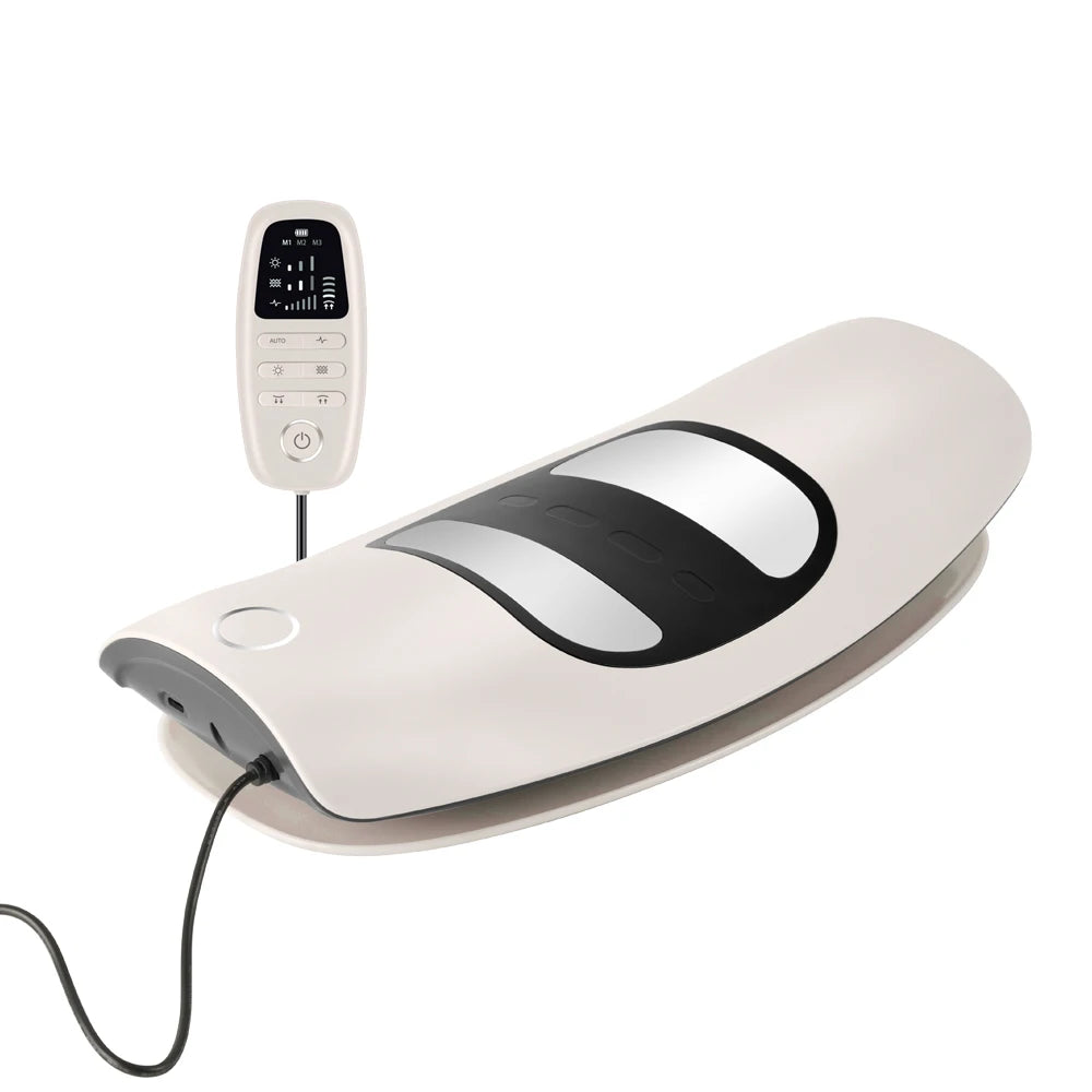 Electric Lumbar Vibration Massager – Adjustable Back Support