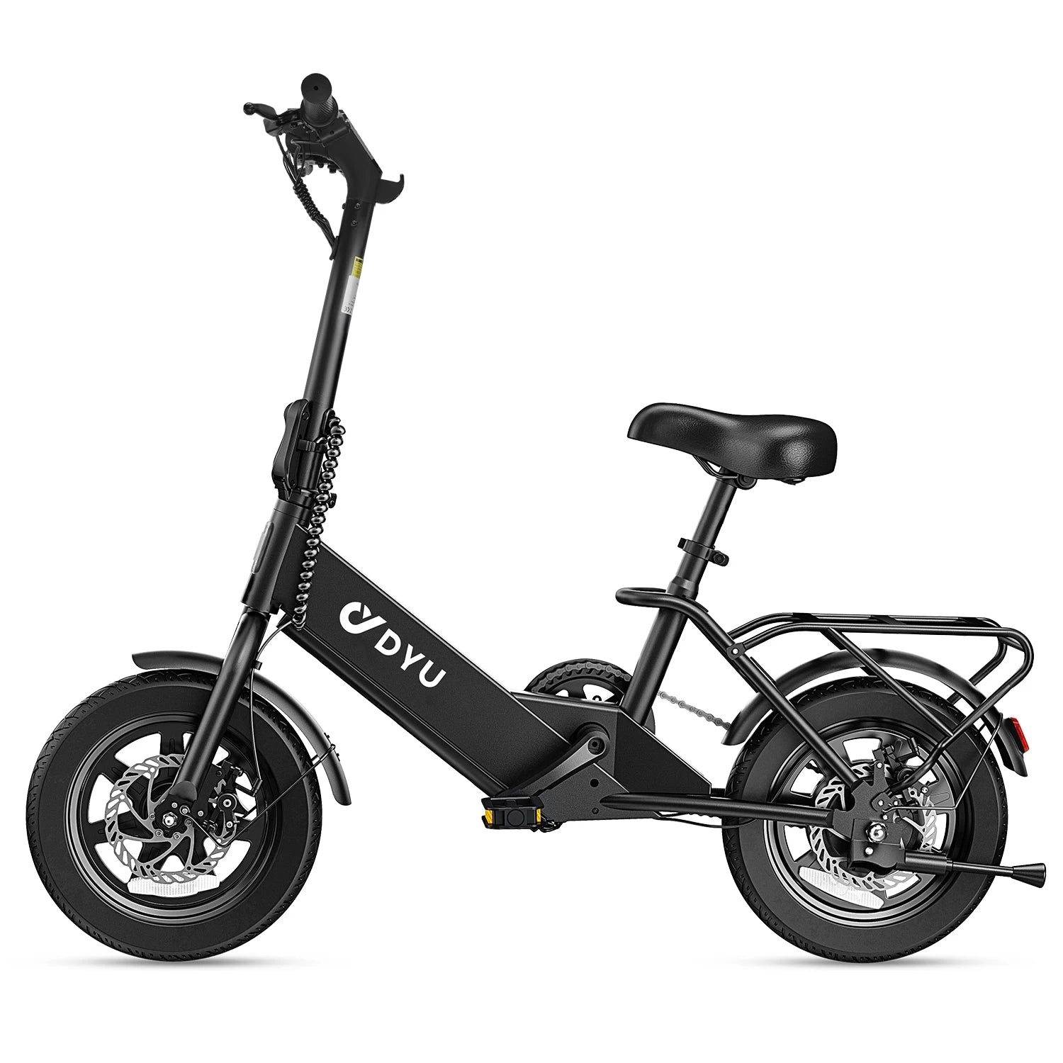 DYU C3 14-Inch Electric Bike – 500W Peak Motor, 36V 7.8Ah Battery