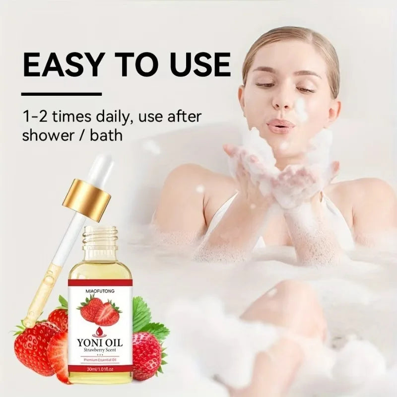 Rose & Strawberry Scented Body Oil – External Use