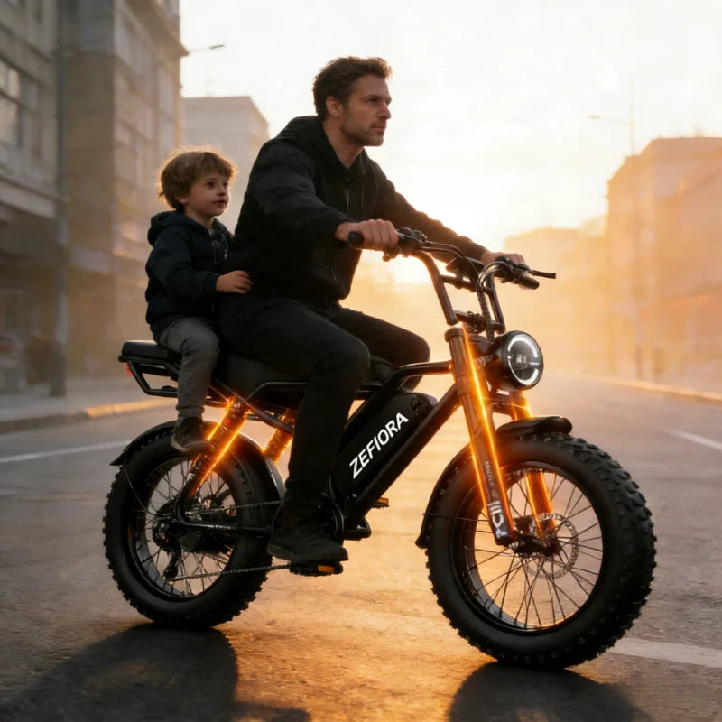 High-Power Electric Bike – Multiple Motor & Battery Options