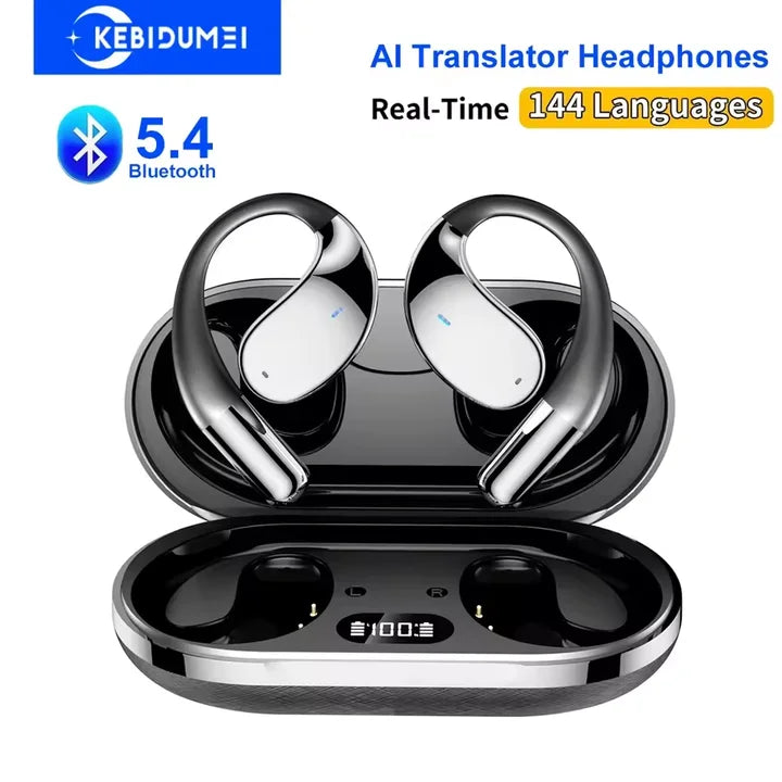 3-in-1 AI Translator Wireless Earbuds