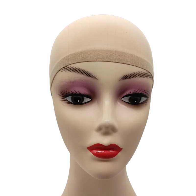 Stretch Mesh Dome Wig Cap – 2 Pack | Breathable Nylon | 6 Shades | Universal Fit
