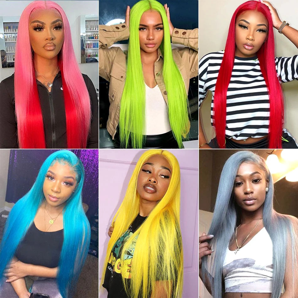 613 Blonde HD Lace Front Wig – Brazilian Straight Human Hair | 13x4 & 13x6 | 180% Density | 16"–32"