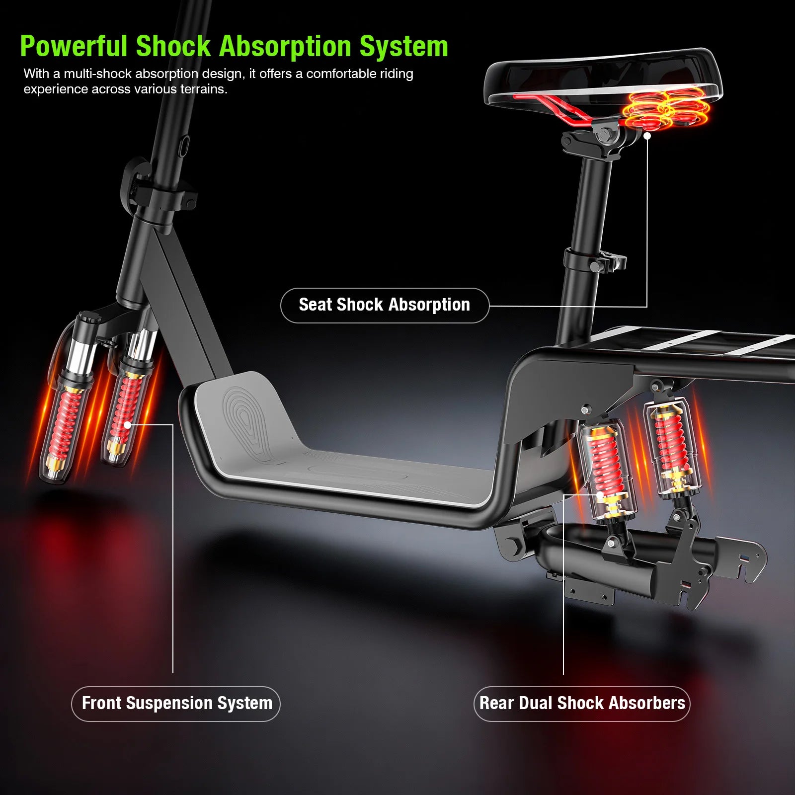 14-Inch Folding Electric Bike with Basket – 48V