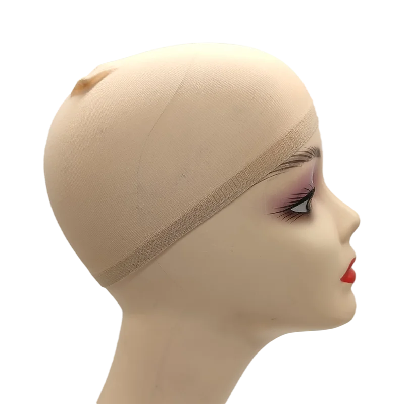Stretch Mesh Dome Wig Cap – 2 Pack | Breathable Nylon | 6 Shades | Universal Fit
