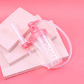 Reusable Personal Rinse Bottle with Interchangeable Nozzles