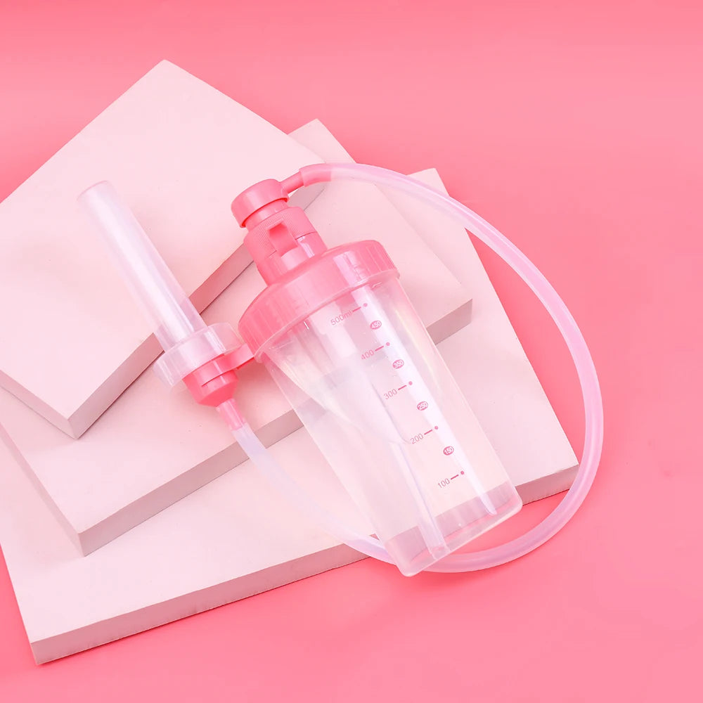 Reusable Personal Rinse Bottle with Interchangeable Nozzles