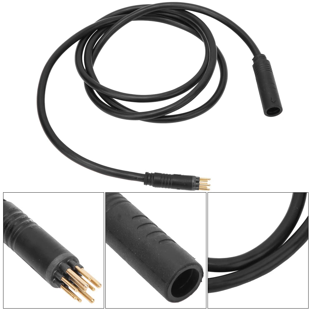 9-Pin E-Bike Motor Extension Cable – Waterproof | Female to Male | 600mm, 1300mm & 1600mm