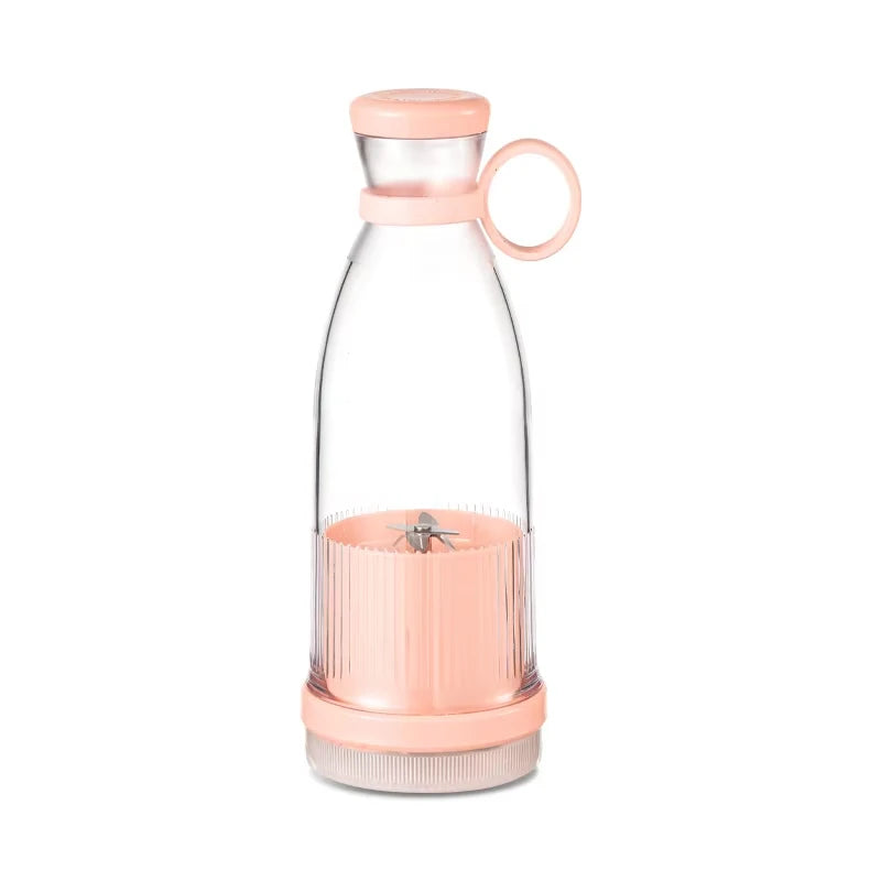 Portable USB Juicer Blender Cup – 6-Blade Rechargeable Smoothie Maker for On-the-Go