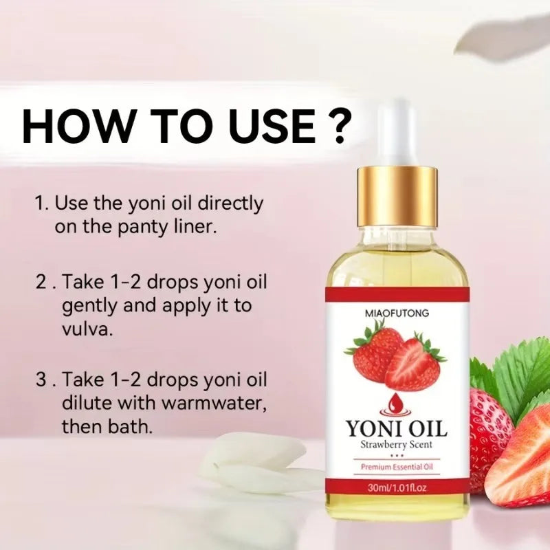 Rose & Strawberry Scented Body Oil – External Use
